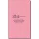 Just the Love Facts Linen Like Guest Towels Image 1 of 4